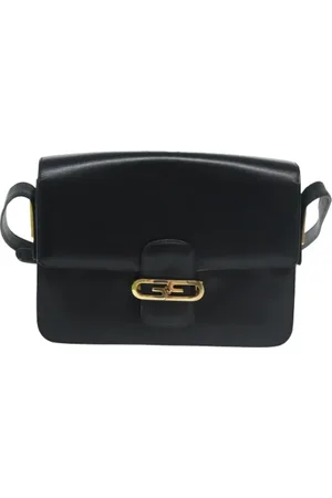 Gucci Pre-owned, Kobieta, Czarny, ONE SIZE, Skóra, Pre-owned skórzane torby na ramię