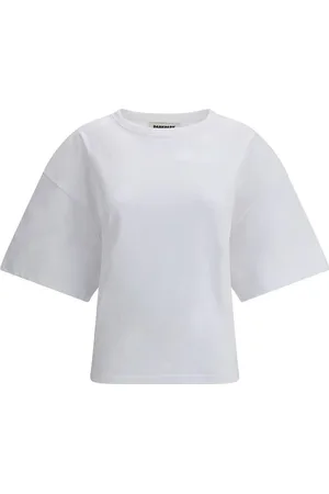 DARKPARK Koszulki, Kobieta, Biały, S, Zasłonięty T-shirt Doyle
