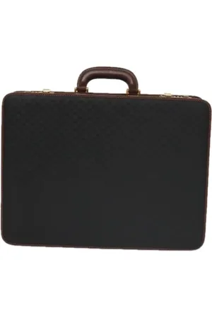Gucci Pre-owned, Kobieta, Czarny, ONE SIZE, Skóra, Pre-owned Leather travel-bags