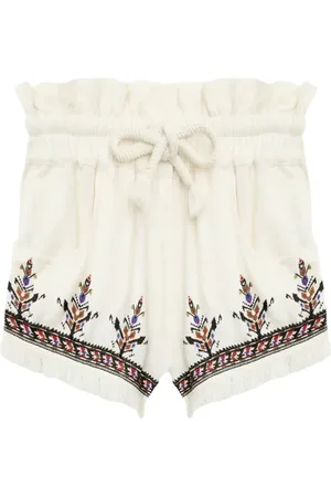 Isabel Marant Szorty, Kobieta, Beżowy, S, Ecru Shorts Sh 0188Fac 1J10E