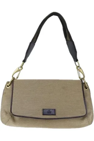Gucci Pre-owned, Kobieta, Beżowy, ONE SIZE, Pre-owned Canvas gucci-bags