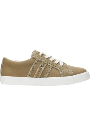 Ralph Lauren Buty, Kobieta, Zielony, 40 EU, Len, Sportowe zielone dla kobiet