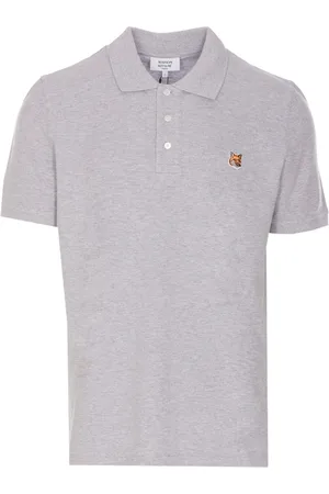 Maison Kitsuné Koszulki, Mężczyzna, Szary, S, Szare T-shirty i Pola