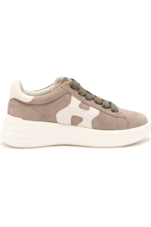 Hogan Buty, Kobieta, brązowy, 40 EU, Włoskie Buty na Sznurowadła