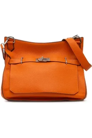 Hermès Pre-owned, Kobieta, Pomarańczowy, ONE SIZE, Skóra, Pre-owned Leather crossbody-bags
