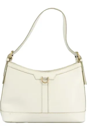 Burberry Pre-owned, Kobieta, Beżowy, ONE SIZE, Skóra, Pre-owned skórzane torby na ramię
