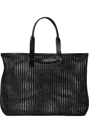 Dolce & Gabbana Torebki, Mężczyzna, Czarny, ONE SIZE, Plecak Raffia dla Mężczyzn