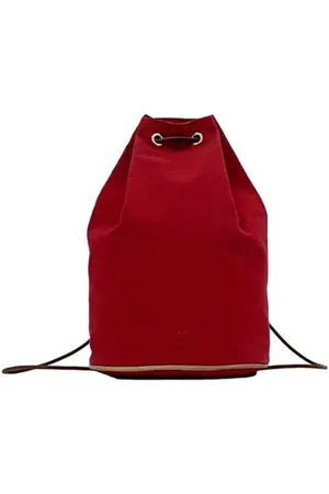 Hermès Pre-owned, Kobieta, Czerwony, ONE SIZE, Pre-owned Canvas shoulder-bags