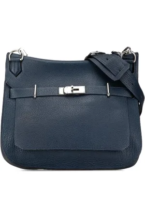 Hermès Pre-owned, Kobieta, Niebieski, ONE SIZE, Skóra, Pre-owned Leather crossbody-bags