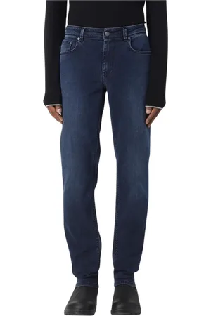 FAY Jeansy, Mężczyzna, Niebieski, W38, Denim, Klasyczne dżinsy o dopasowanym kroju