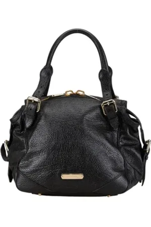 Burberry Pre-owned, Kobieta, Czarny, ONE SIZE, Skóra, Pre-owned Skórzane torebki
