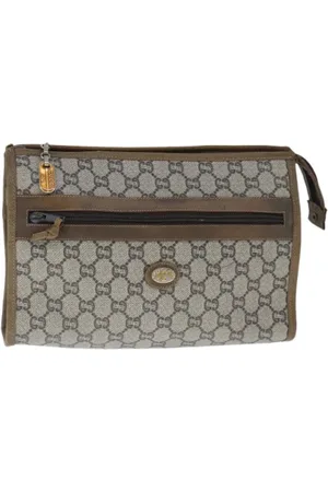 Gucci Pre-owned, Kobieta, Beżowy, ONE SIZE, Skóra, Pre-owned Leather clutches