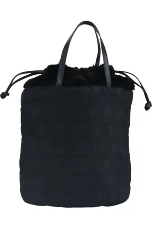 Fendi Pre-owned, Kobieta, Czarny, ONE SIZE, Pre-owned Canvas handbags