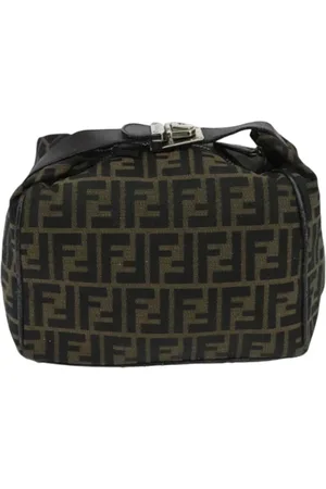 Fendi Pre-owned, Kobieta, brązowy, ONE SIZE, Skóra, Pre-owned Canvas handbags
