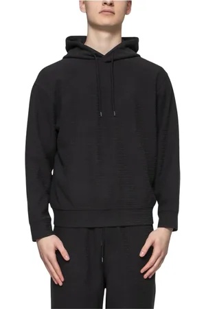 Emporio Armani Bluzy, Mężczyzna, Czarny, M, Czarny Beauty Sweter Męski