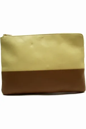 Céline Pre-owned, unisex, Beżowy, ONE SIZE, Skóra, Pre-owned Leather clutches