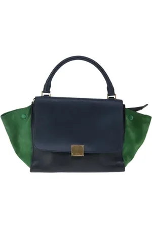 Céline Pre-owned, Kobieta, Zielony, ONE SIZE, Skóra, Pre-owned Suede celine-bags