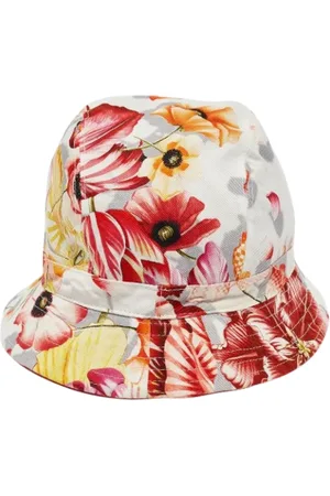 Salvatore Ferragamo Pre-owned, Kobieta, Wielobarwność, ONE SIZE, Pre-owned Cotton hats