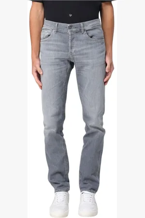 Dondup Jeansy, Mężczyzna, Niebieski, W35, Denim, Klasyczne Jeansyy Denim