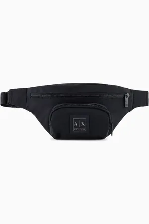 Armani Exchange Akcesoria, Mężczyzna, Niebieski, ONE SIZE, Niebieskie Torby dla Stylowego Wyglądu