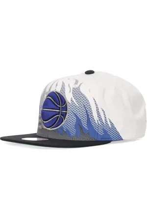 Mitchell & Ness Akcesoria, Mężczyzna, Wielobarwność, ONE SIZE, Orlando Magic Czapka z Płaskim Daszkiem