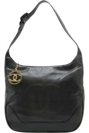 CHANEL Pre-owned, Kobieta, Czarny, ONE SIZE, Skóra, Pre-owned Skórzane torebki