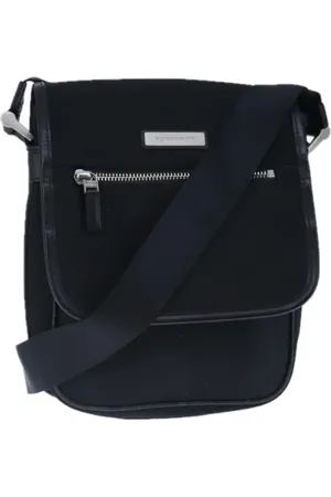 Burberry Pre-owned, Kobieta, Czarny, ONE SIZE, Skóra, Pre-owned skórzane torby na ramię