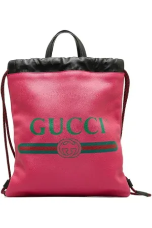 Gucci Pre-owned, Kobieta, Różowy, ONE SIZE, Skóra, Pre-owned Leather gucci-bags