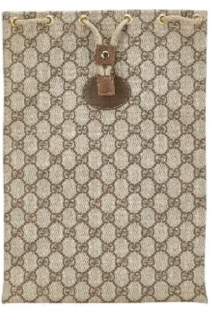 Gucci Pre-owned, Kobieta, brązowy, ONE SIZE, Skóra, Pre-owned Canvas clutches
