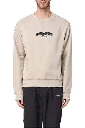 Daily paper Bluzy, Mężczyzna, Beżowy, M, Crew Neck Sweater