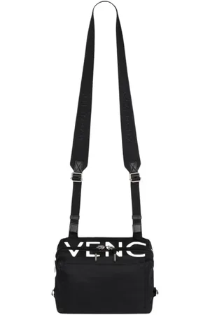 Givenchy Torebki, Mężczyzna, Czarny, ONE SIZE, Nylon, Torba na Ramię z Logo dla Mężczyzn