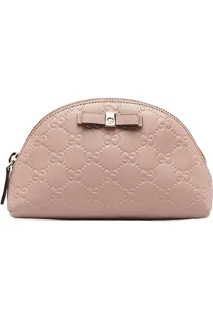 Gucci Pre-owned, Kobieta, Różowy, ONE SIZE, Skóra, Pre-owned Leather gucci-bags