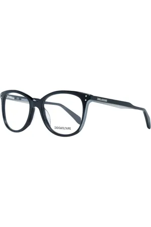 Zadig & Voltaire Akcesoria, Kobieta, Czarny, ONE SIZE, Czarne Okulary Optyczne Cat Eye