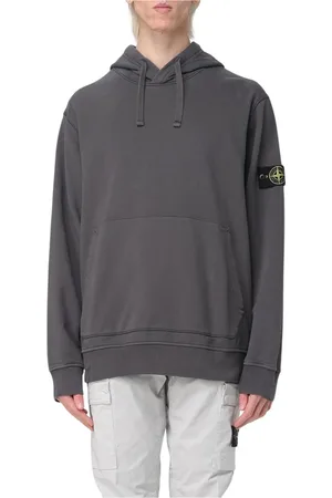 Stone Island Bluzy, Mężczyzna, Czarny, S, Royal Blue Hoodie Sweatshirt