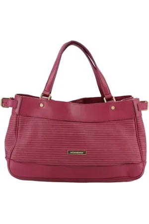 Burberry Pre-owned, Kobieta, Różowy, ONE SIZE, Skóra, Pre-owned Skórzane torebki