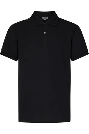 Alexander McQueen Koszulki, Mężczyzna, Czarny, M, Czarna Koszulka Polo z Logo
