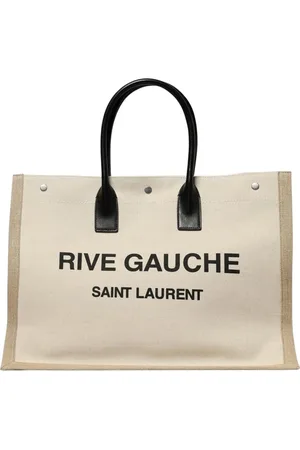 Saint Laurent Torebki, Mężczyzna, Beżowy, ONE SIZE, Torba na ramię z płótna