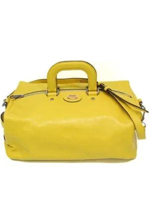Gucci Pre-owned, unisex, Żółty, ONE SIZE, Skóra, Pre-owned Leather gucci-bags