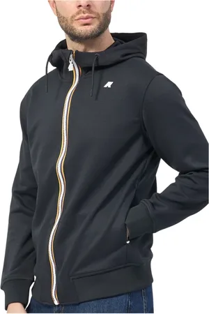K-Way Bluzy, Mężczyzna, Czarny, L, Poliester, Czarny Sweter Rainer Light Spacer