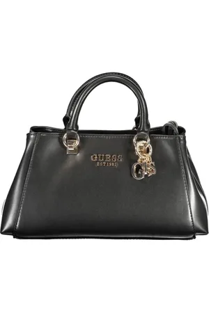 Guess Torebki, Kobieta, Czarny, ONE SIZE, Len, Czarna torba polietylenowa