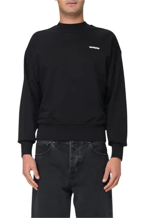 BARROW Bluzy, Mężczyzna, Czarny, M, Beżowy Sweter Luźny Fason