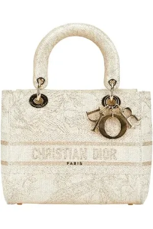 Dior Pre-owned, Kobieta, Biały, ONE SIZE, Pre-owned Canvas dior-bags