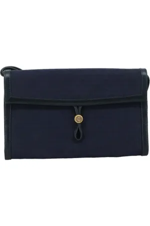 Gucci Pre-owned, Kobieta, Niebieski, ONE SIZE, Pre-owned Canvas gucci-bags