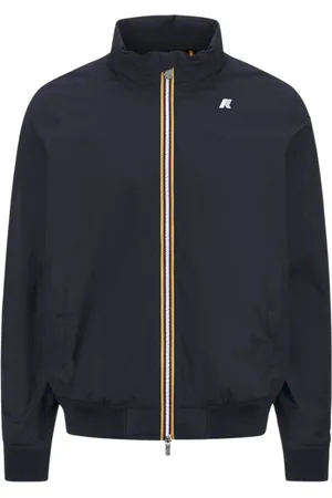K-Way Kurtki, Mężczyzna, Niebieski, M, Nylon, Amaury Stretch Nylon Jersey