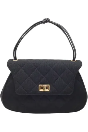 CHANEL Pre-owned, Kobieta, Czarny, ONE SIZE, Skóra, Pre-owned Canvas handbags