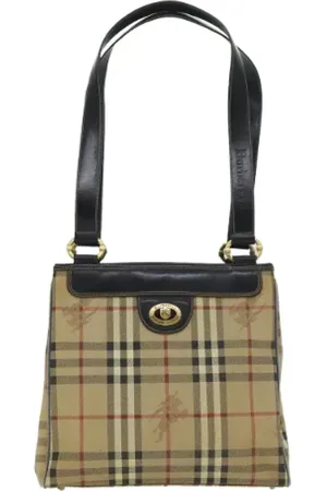 Burberry Pre-owned, Kobieta, Beżowy, ONE SIZE, Pre-owned Canvas handbags