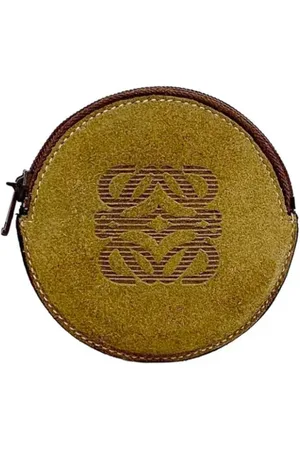 Loewe Pre-owned, Kobieta, brązowy, ONE SIZE, Skóra, Pre-owned skórzane portfele