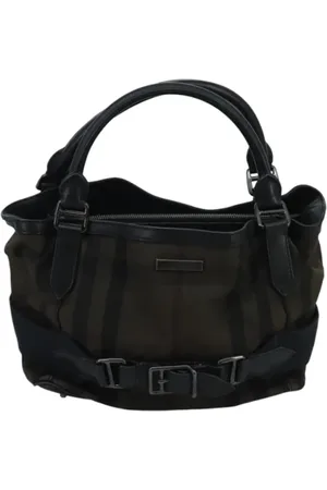 Burberry Pre-owned, Kobieta, brązowy, ONE SIZE, Pre-owned Canvas handbags
