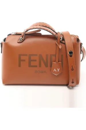 Fendi Pre-owned, Kobieta, brązowy, ONE SIZE, Skóra, Pre-owned Skórzane torebki