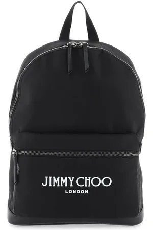 Jimmy Choo Torebki, Mężczyzna, Czarny, ONE SIZE, Nylon, Stylowy Plecak 